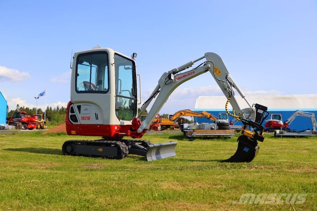 Takeuchi TB216 Εκσκαφάκι (διαβολάκι) < 7t