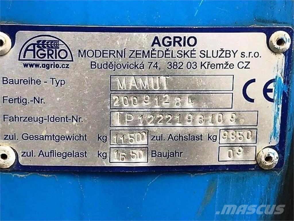 Agrio MAMUT 6036 Ρυμουλκούμενα ψεκαστικά