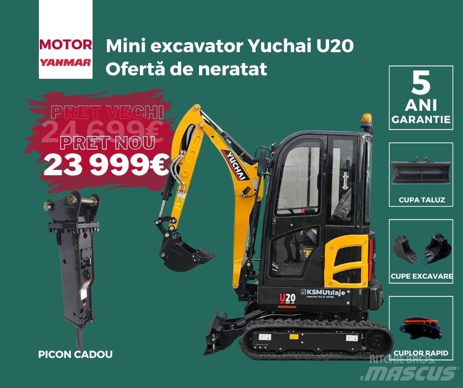 Yuchai U20 Εκσκαφάκι (διαβολάκι) < 7t