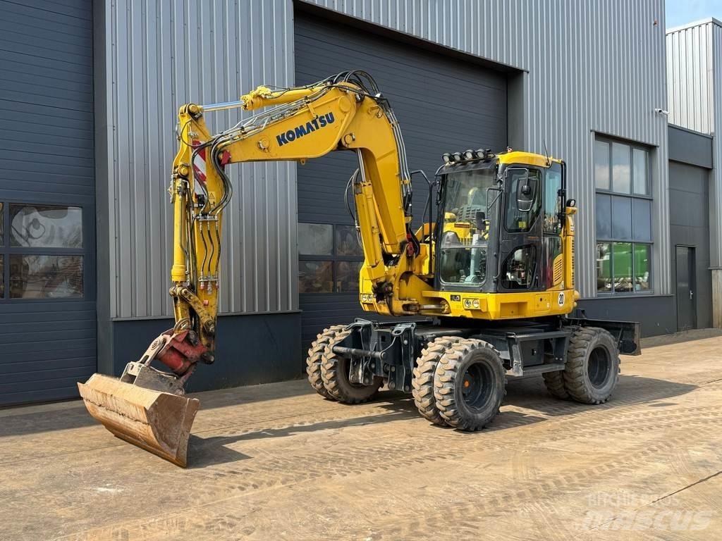 Komatsu PW118MR-11 Εκσκαφείς με τροχούς - λάστιχα