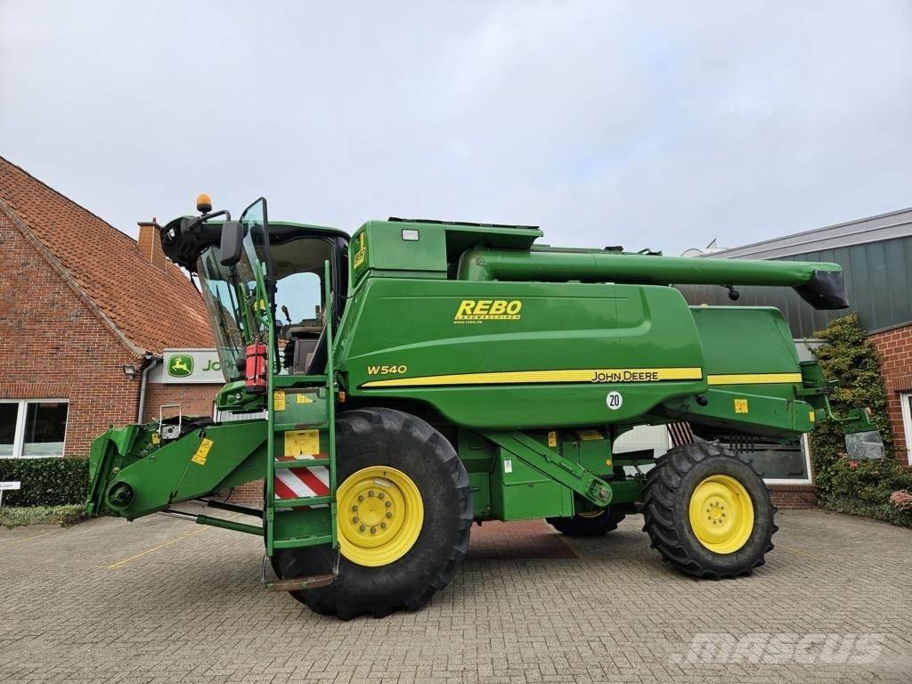 John Deere W540 Θεριζοαλωνιστικές μηχανές