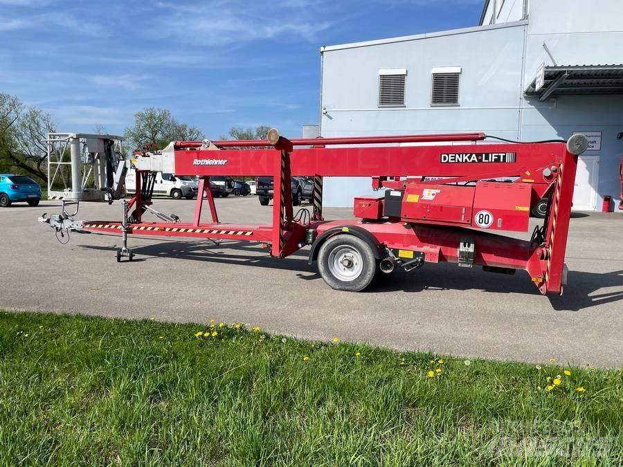 Denka-Lift DL 30 Εναέριες πλατφόρμες τοποθετημένες σε ρυμούλκα