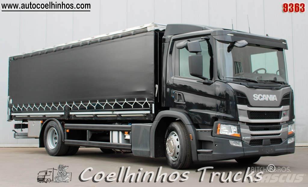 Scania P 250 Φορτηγά Καρότσα - Κουρτίνα