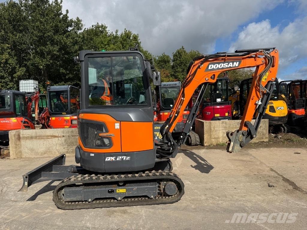 Doosan DX27Z-7 Εκσκαφάκι (διαβολάκι) < 7t