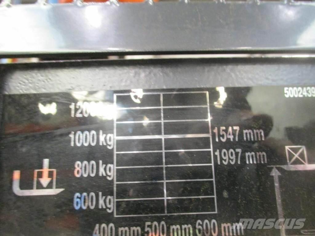 Linde L 10 Παλετοφόρα πεζού χειριστή με ιστό