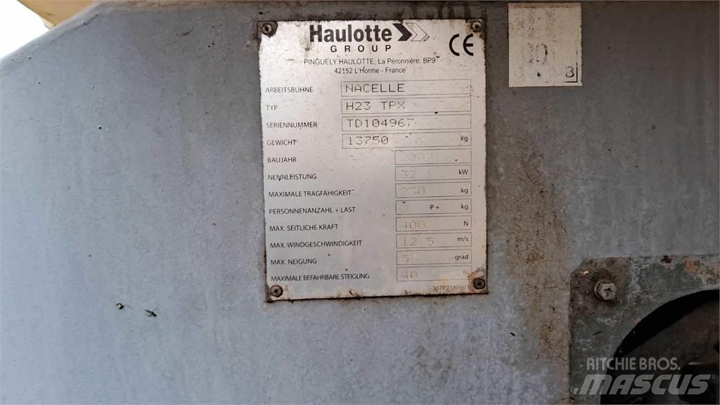 Haulotte H23TPX Ανυψωτήρες με τηλεσκοπικό βραχίονα