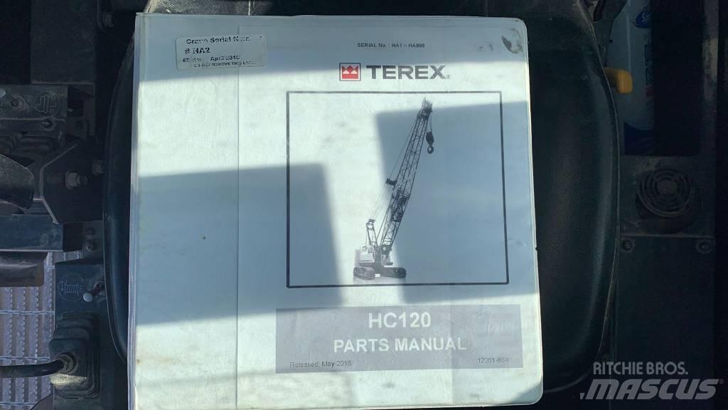 Terex HC 120 Γερανοί με ερπύστριες