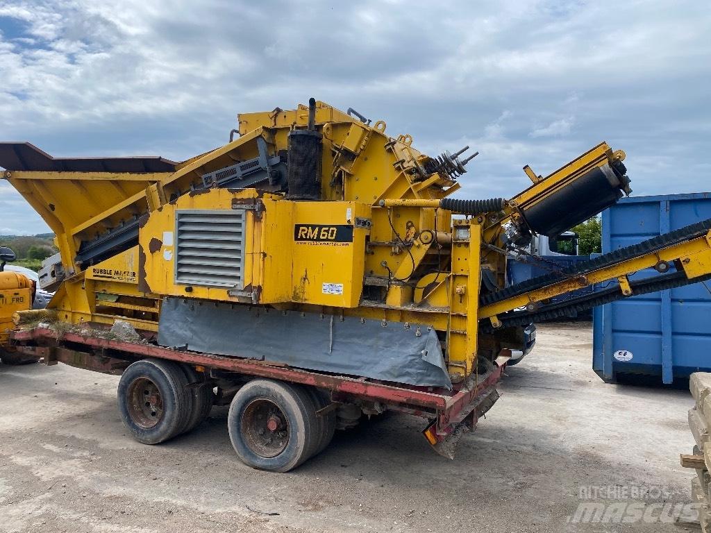Rubble Master RM 60 Κινητοί σπαστήρες