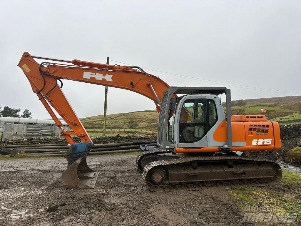 Fiat-Kobelco E215 Εκσκαφείς με ερπύστριες