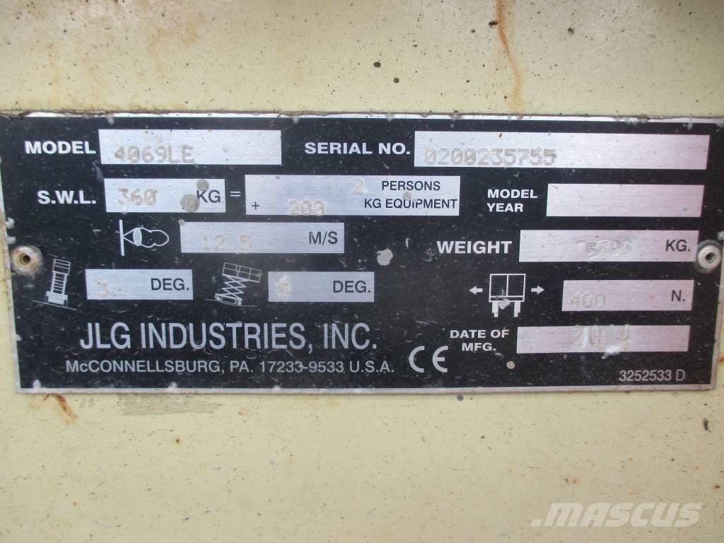 JLG 4069 LE Ανυψωτήρες ψαλιδωτής άρθρωσης