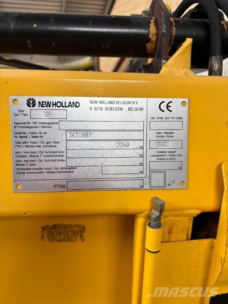 New Holland CX 860 Θεριζοαλωνιστικές μηχανές