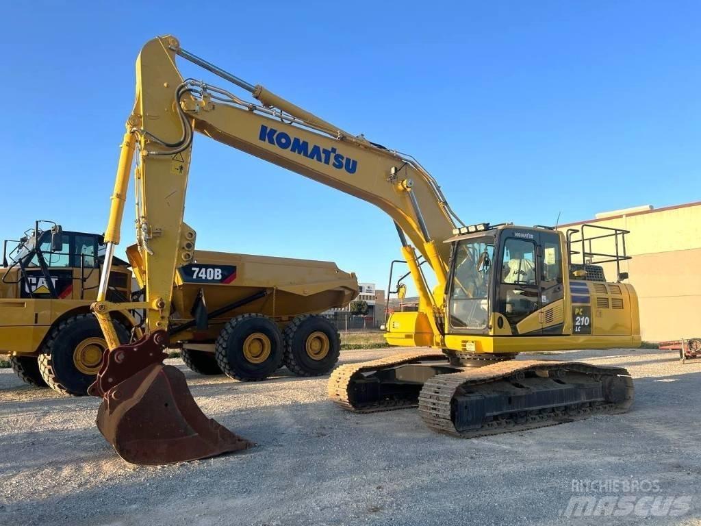 Komatsu PC 210 LC Εκσκαφείς με ερπύστριες