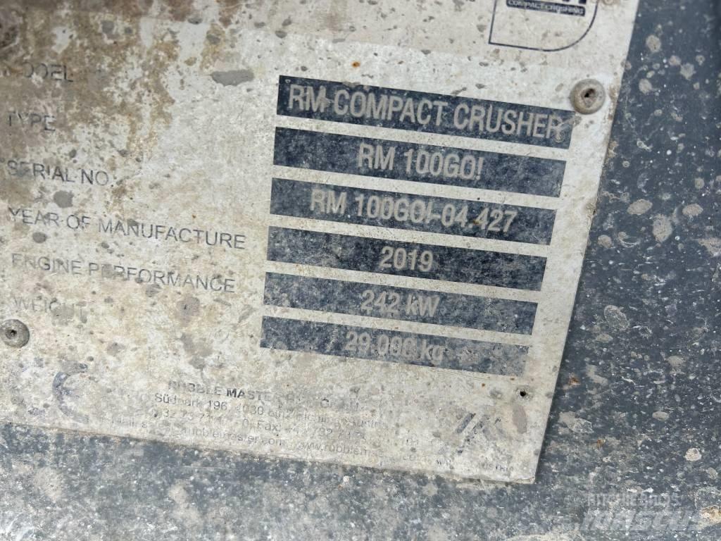 Rubble Master RM 100 Κινητοί σπαστήρες