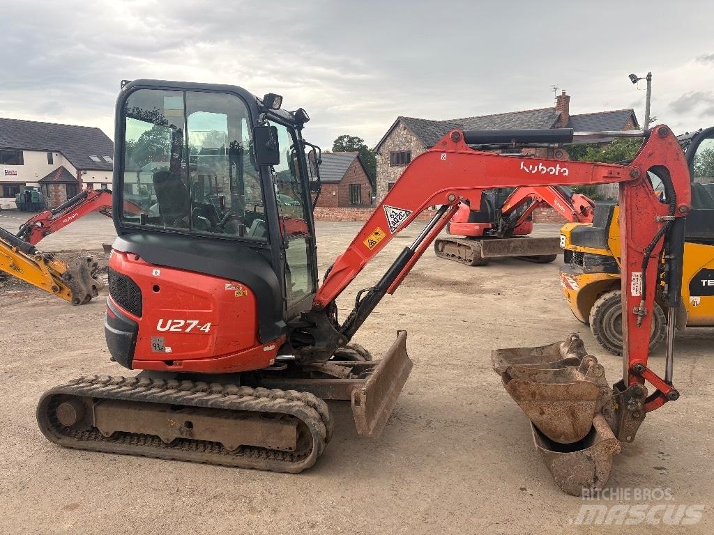 Kubota U 27-4 Εκσκαφάκι (διαβολάκι) < 7t