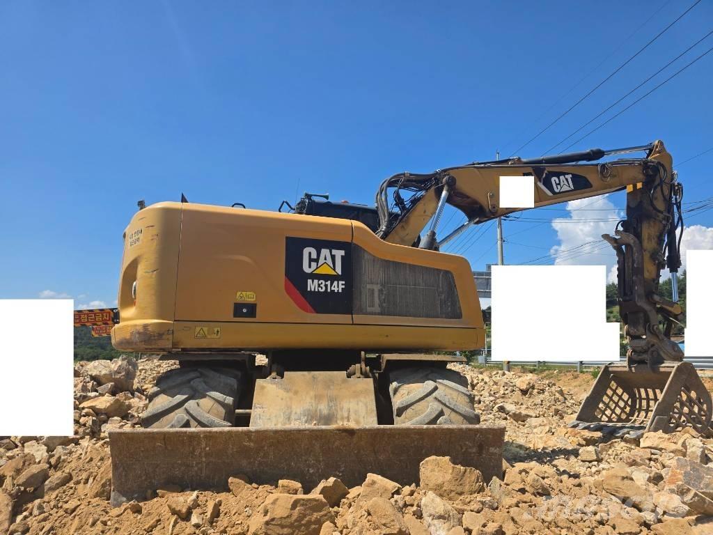 CAT 314F Εκσκαφείς με τροχούς - λάστιχα