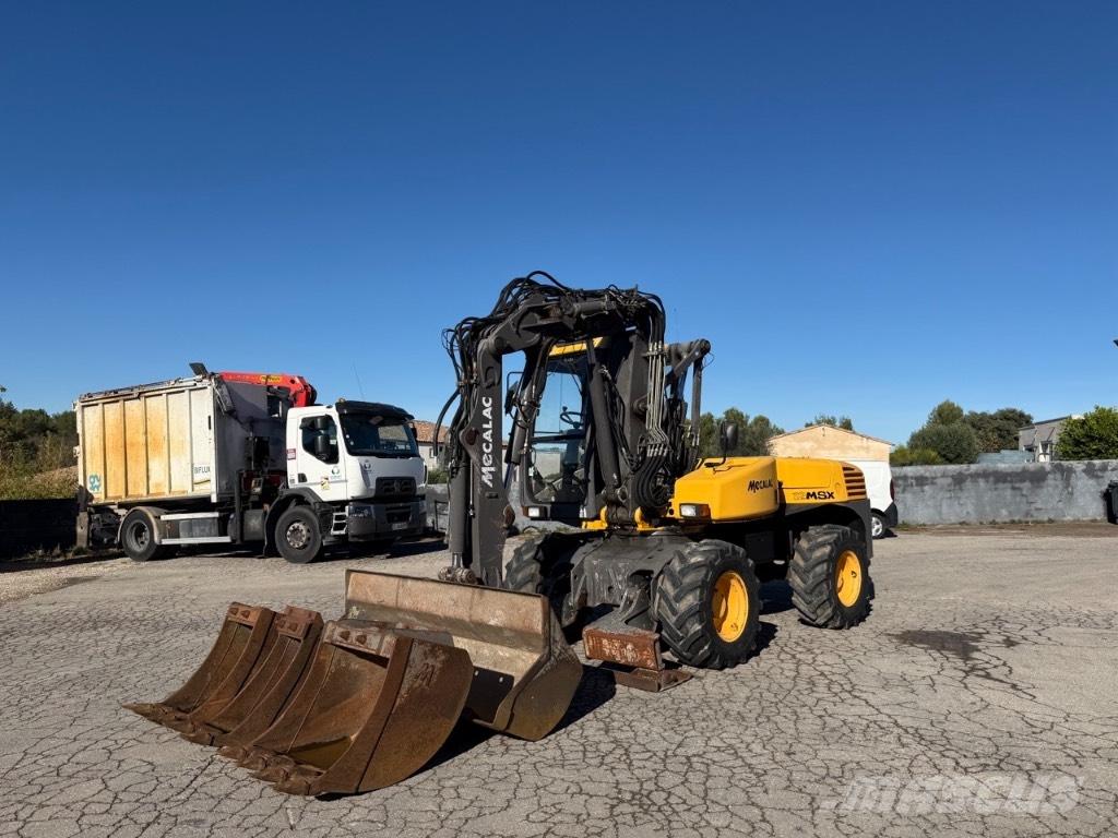 Mecalac 12 MSX Εκσκαφείς με τροχούς - λάστιχα