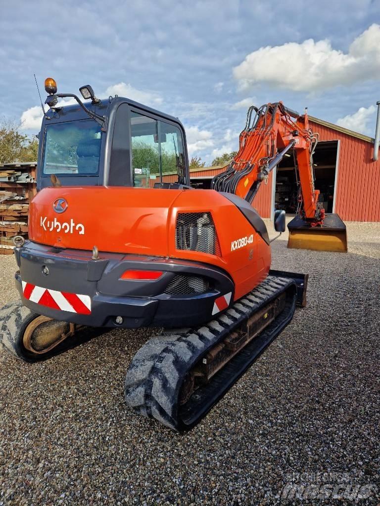 Kubota KX080-4 Εκσκαφάκι (διαβολάκι) < 7t