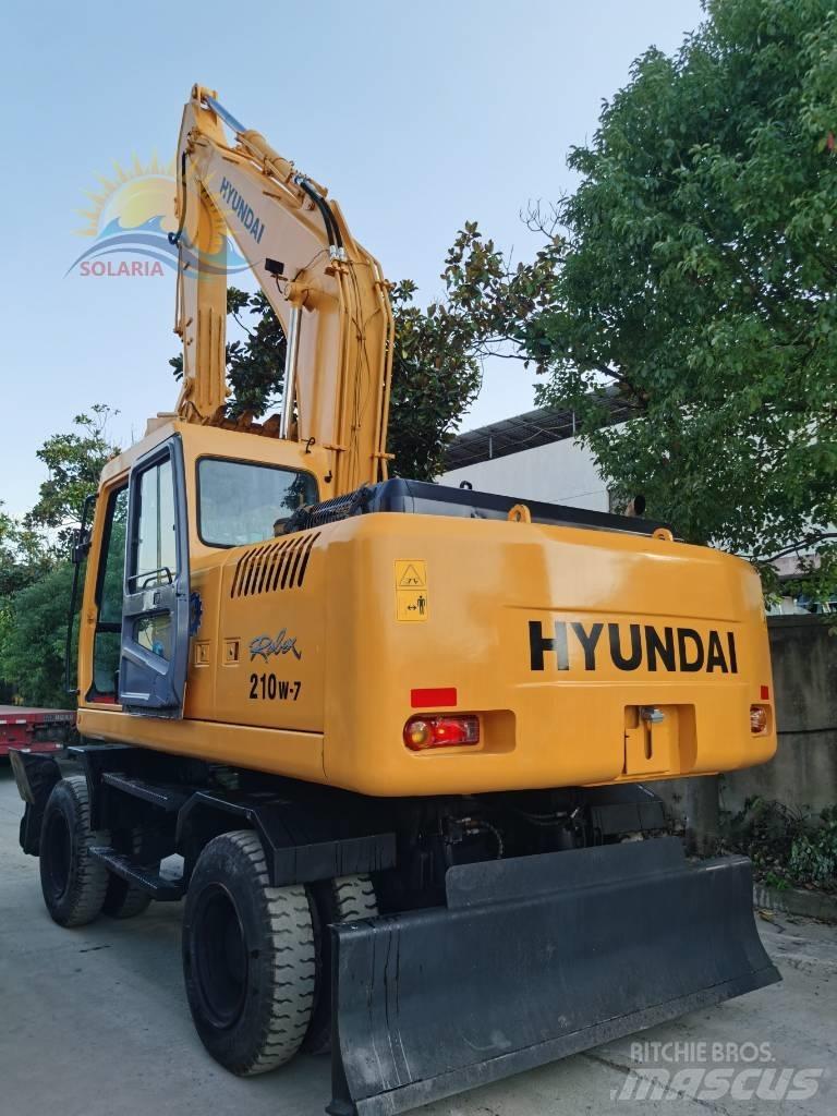 Hyundai R210W-7 Εκσκαφείς με τροχούς - λάστιχα