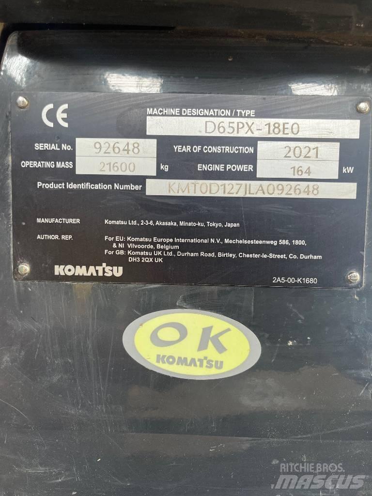 Komatsu D65PX-18E0 Μπουλντόζες με ερπύστριες