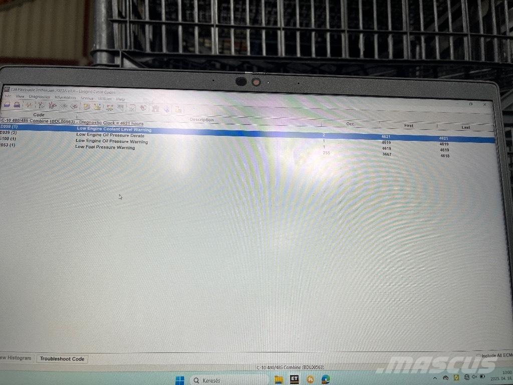 CAT C12 Εξαρτήματα θεριζοαλωνιστικών μηχανών