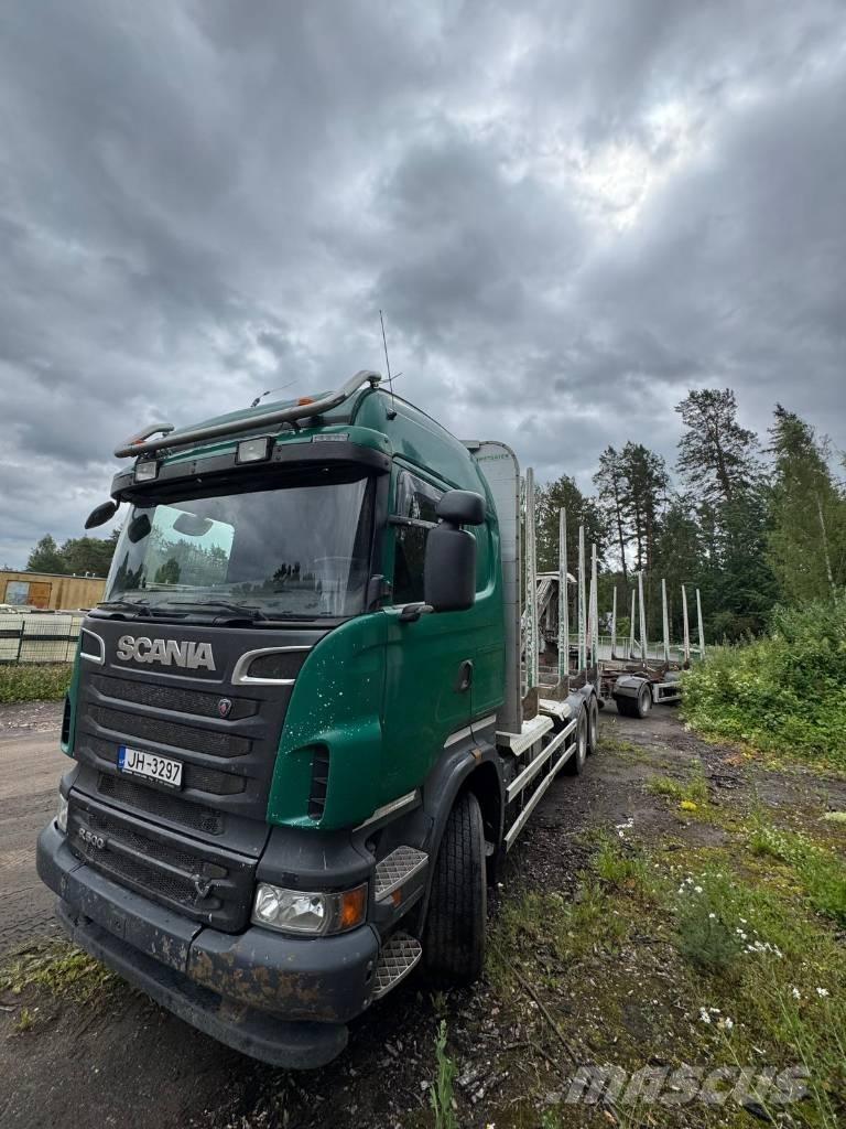 Scania R 500 Φορτηγά ξυλείας
