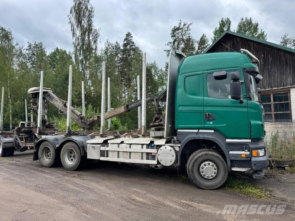 Scania R 500 Φορτηγά ξυλείας