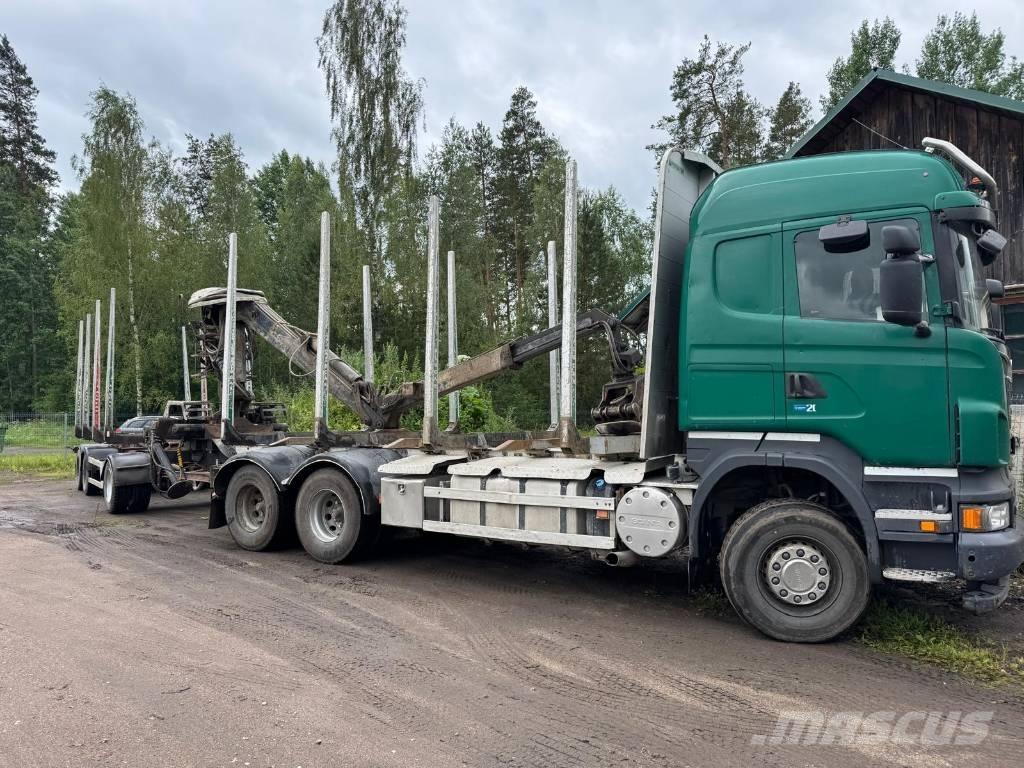 Scania R 500 Φορτηγά ξυλείας