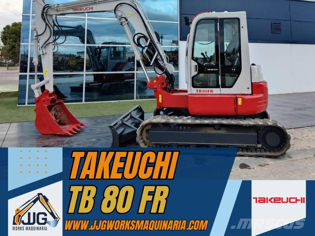 Takeuchi TB 80 FR Μίνι εκσκαφείς 7t - 12t