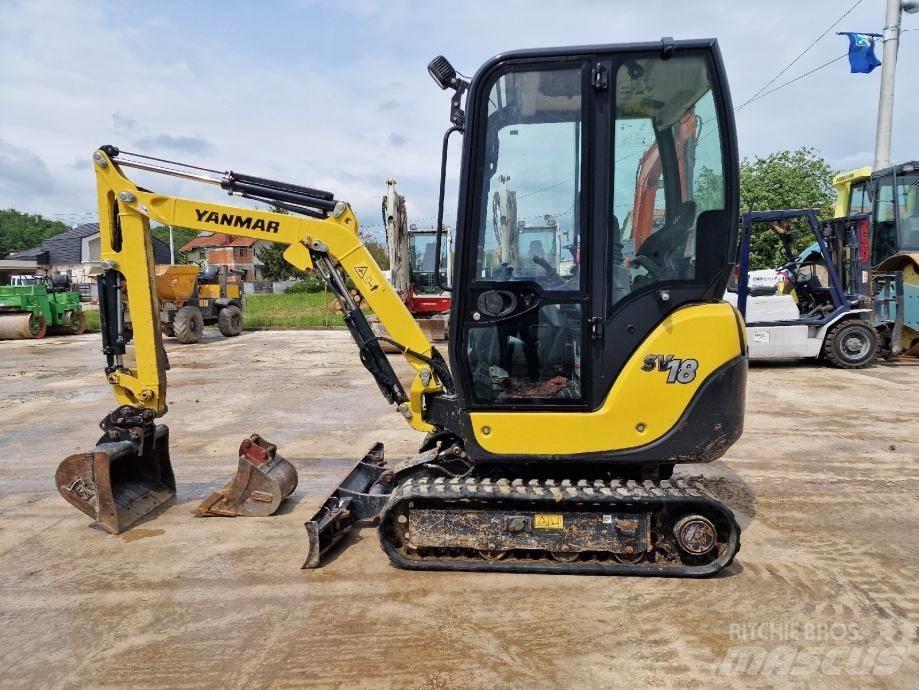 Yanmar SV 18 Εκσκαφάκι (διαβολάκι) < 7t