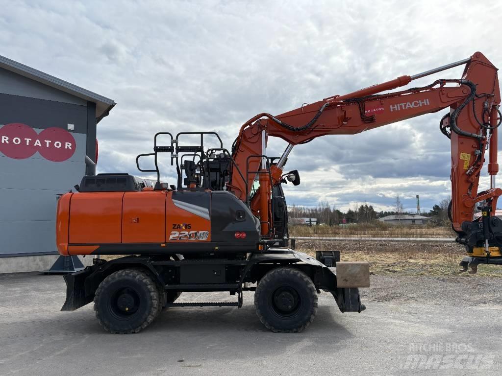 Hitachi ZX220W-7 2P Εκσκαφείς με τροχούς - λάστιχα
