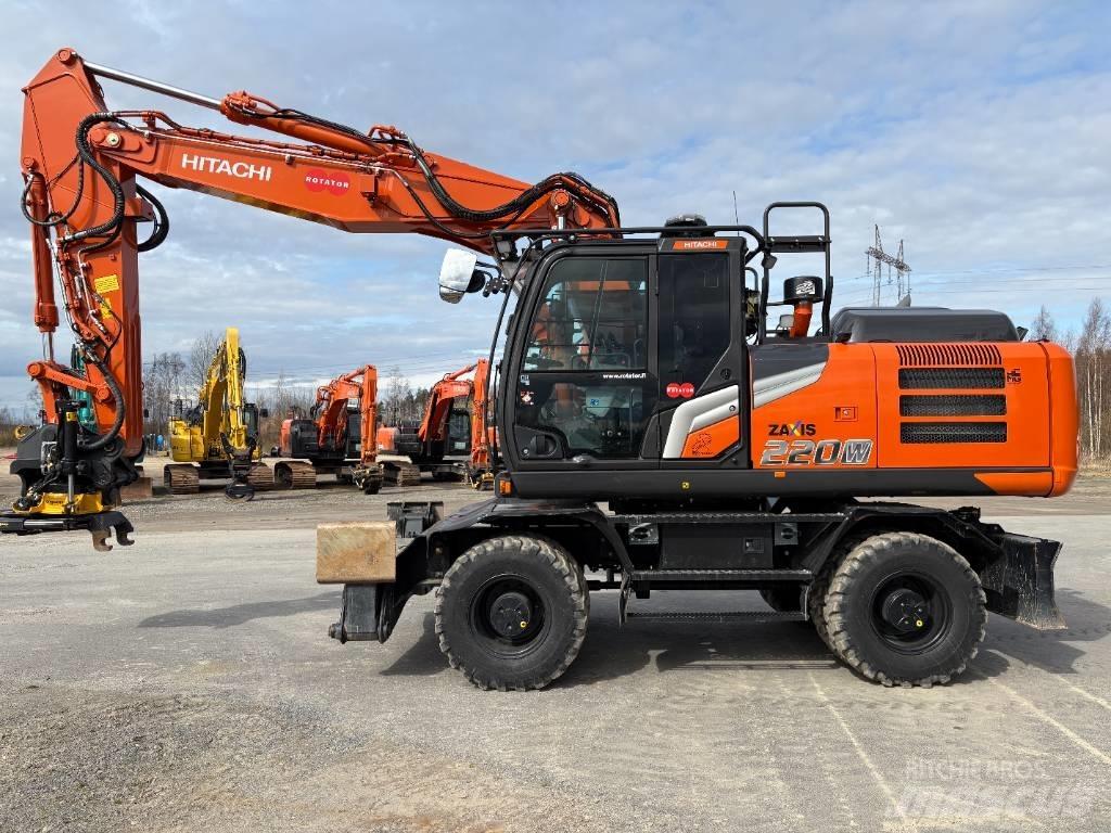 Hitachi ZX220W-7 2P Εκσκαφείς με τροχούς - λάστιχα