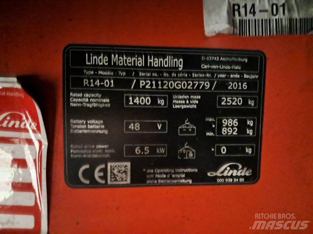 Linde R14-01 Ανυψωτικά στενών δρόμων