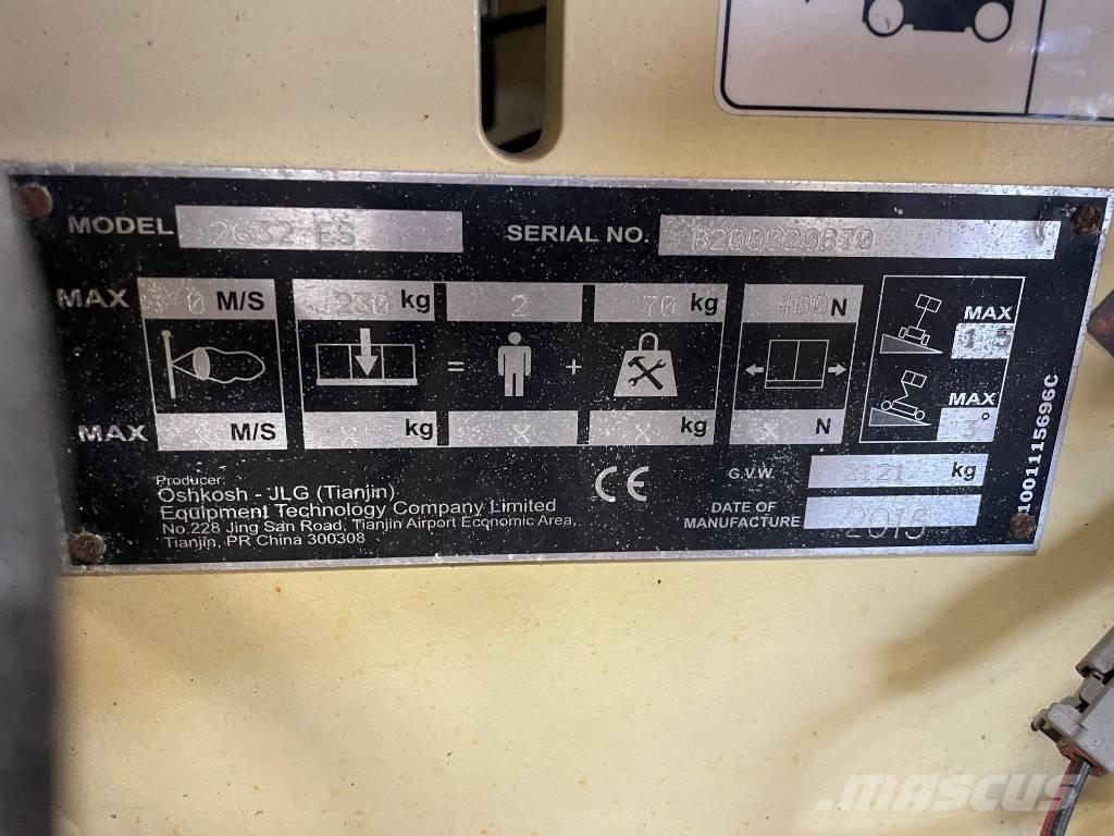 JLG 2632 ES Ανυψωτήρες ψαλιδωτής άρθρωσης