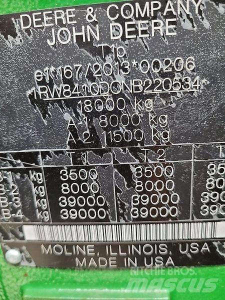 John Deere 8 R 410 Τρακτέρ