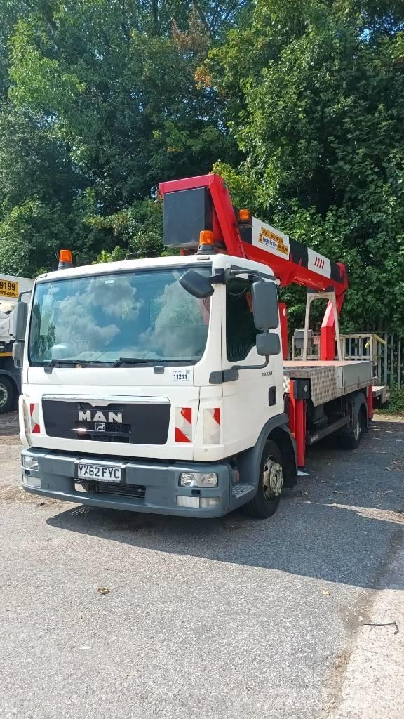 Ruthmann T 330 Εναέριες πλατφόρμες τοποθετημένες σε φορτηγό