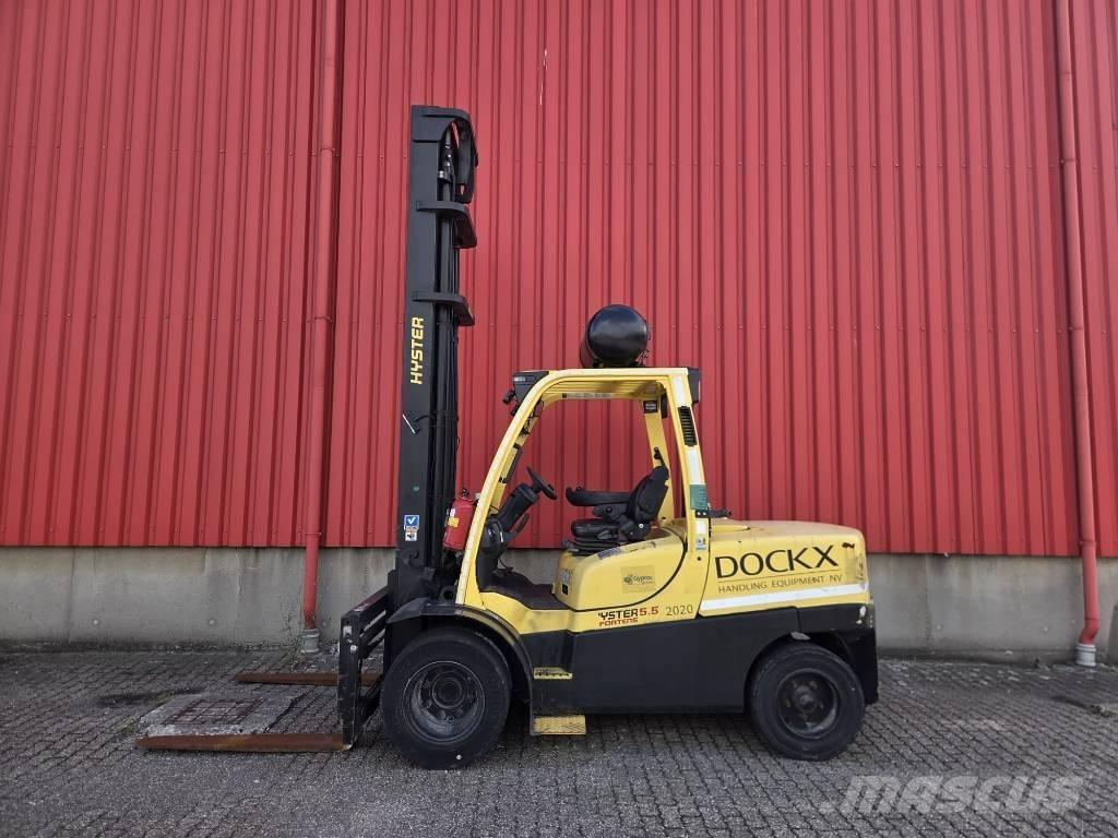 Hyster H 5.5 FT Περονοφόρα ανυψωτικά κλαρκ με φυσικό αέριο LPG