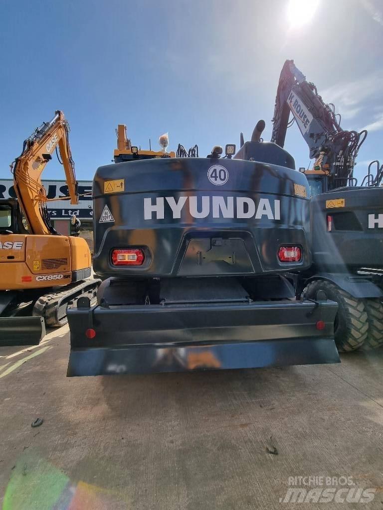 Hyundai HW140A Εκσκαφείς με τροχούς - λάστιχα