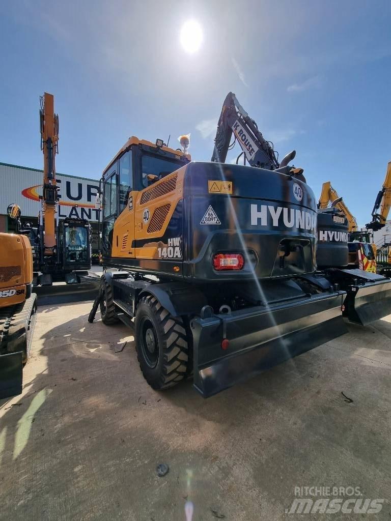 Hyundai HW140A Εκσκαφείς με τροχούς - λάστιχα