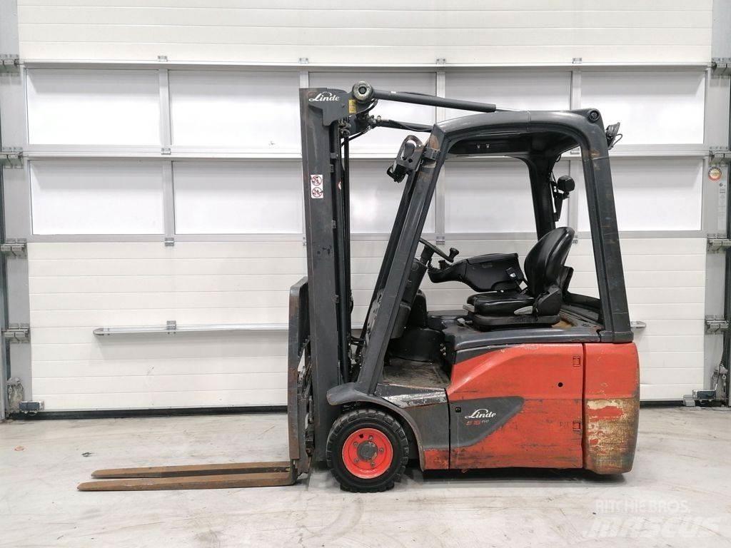 Linde E16C-02 Ηλεκτρικά περονοφόρα ανυψωτικά κλαρκ