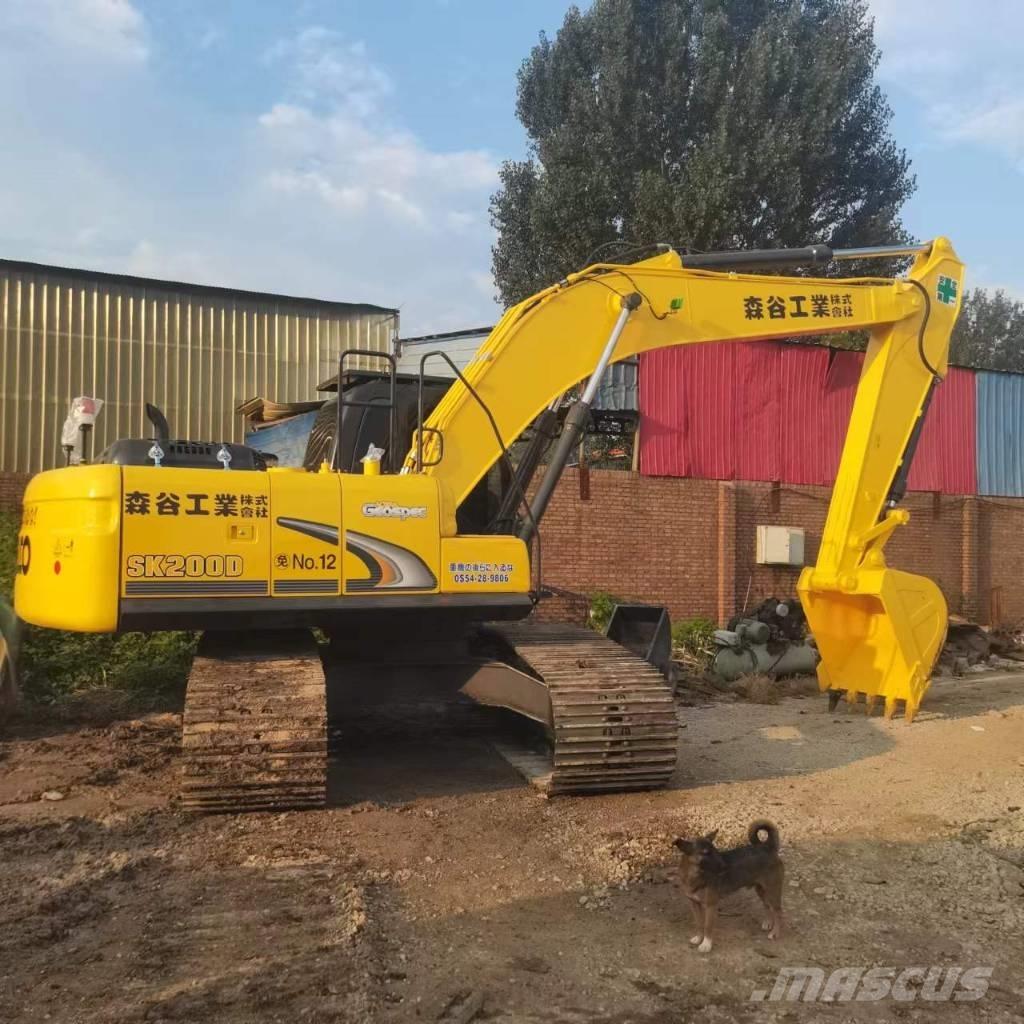 Kobelco SK 200 D Εκσκαφείς με ερπύστριες