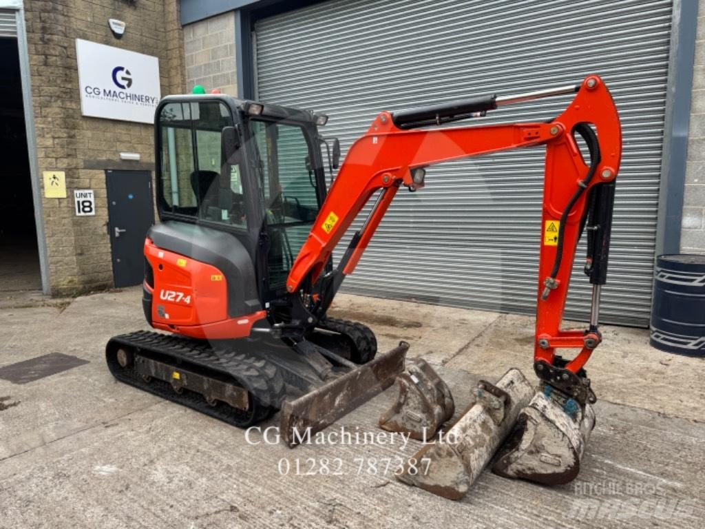Kubota U 27-4 Εκσκαφάκι (διαβολάκι) < 7t