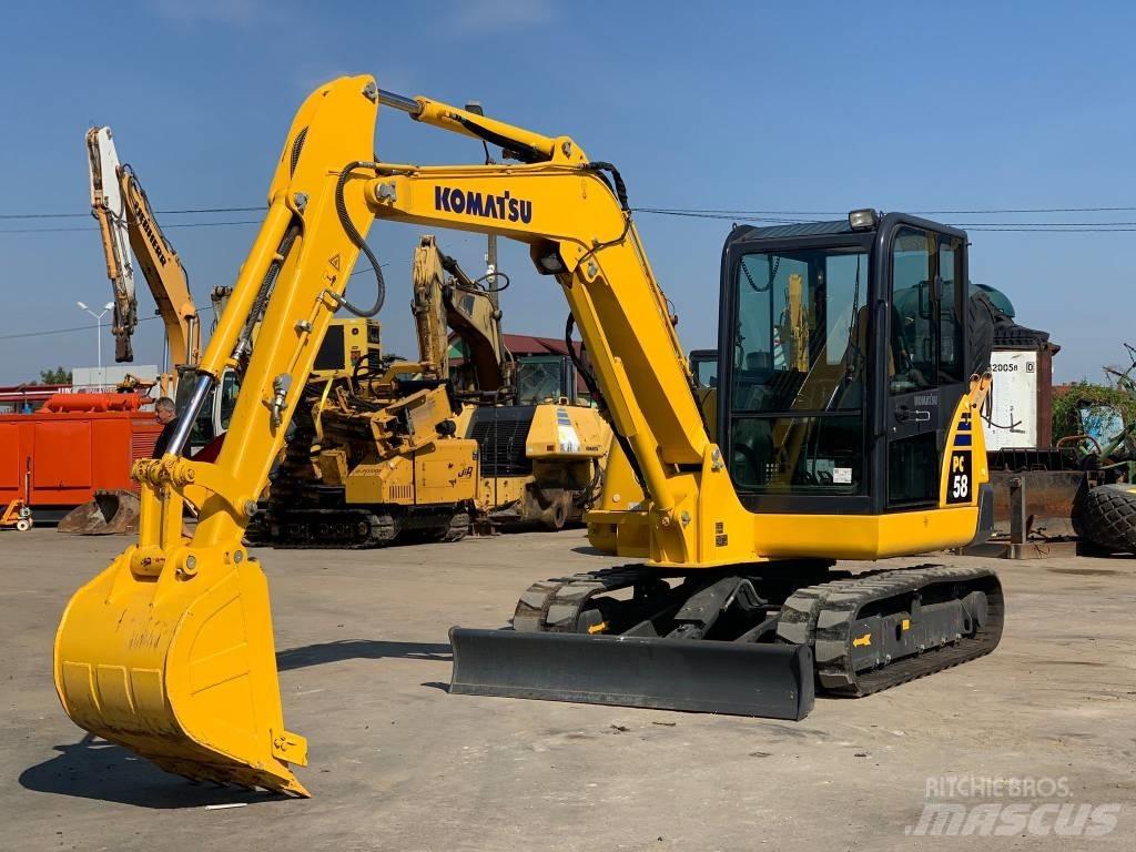 Komatsu PC58-8 Εκσκαφάκι (διαβολάκι) < 7t