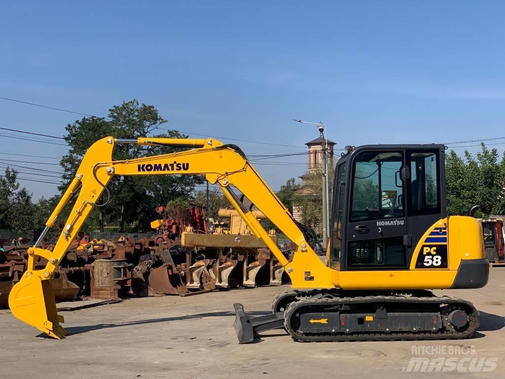 Komatsu PC58-8 Εκσκαφάκι (διαβολάκι) < 7t