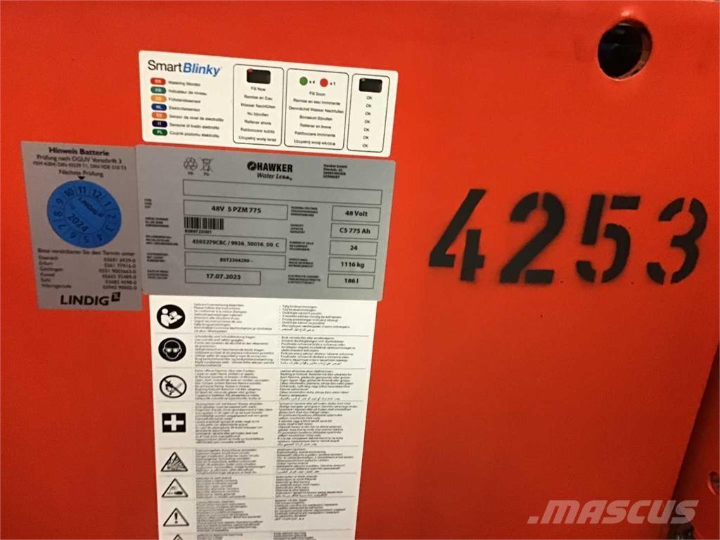 Linde EG16H Ηλεκτρικά περονοφόρα ανυψωτικά κλαρκ