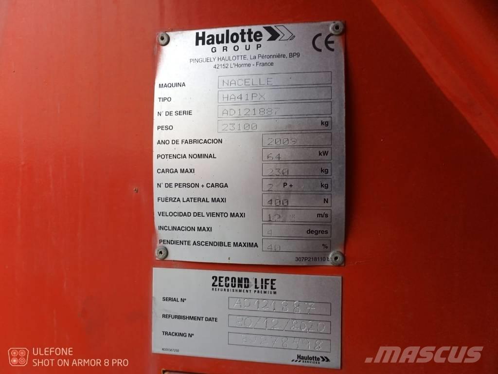 Haulotte HA 41 PX Ανυψωτήρες με αρθρωτό βραχίονα