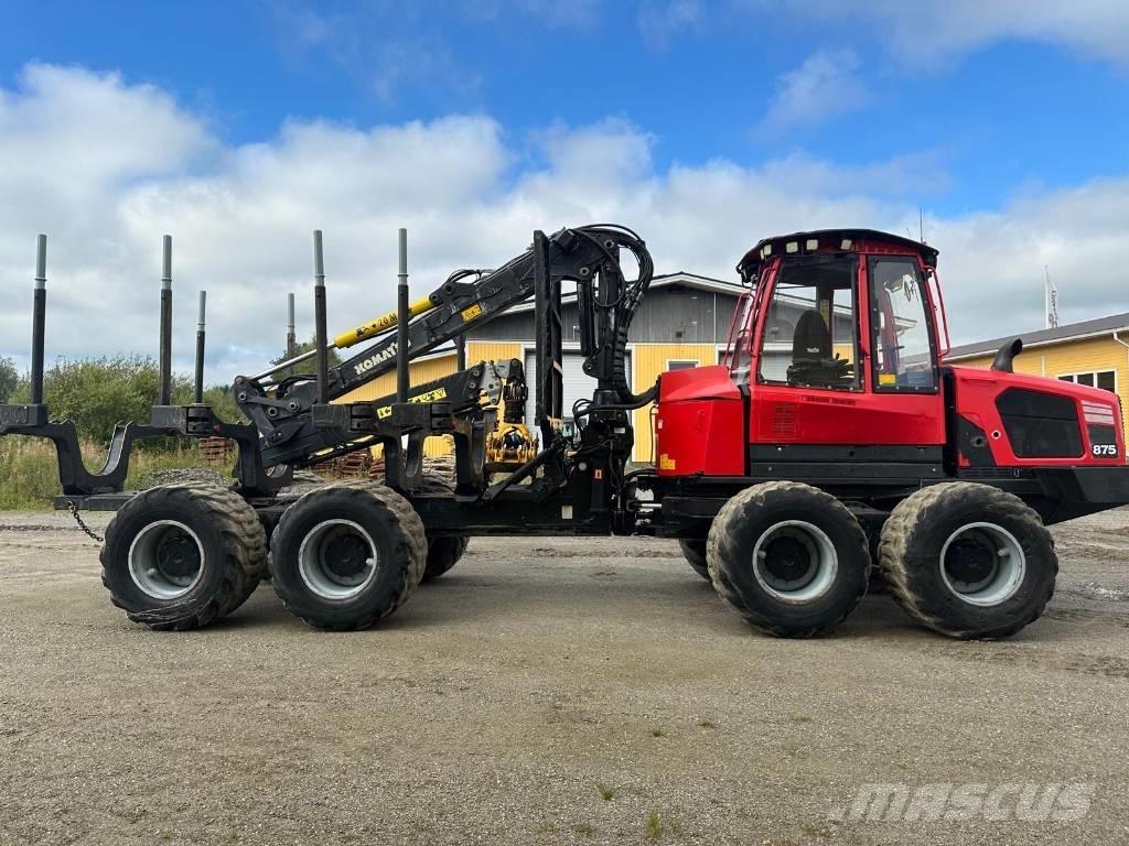 Komatsu 875 Μεταφορείς ξυλείας
