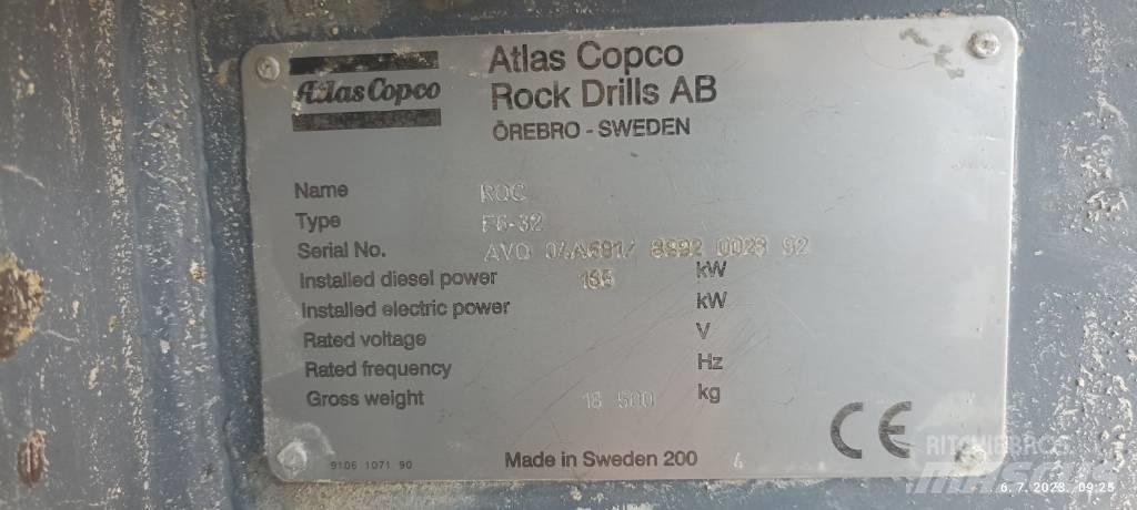 Atlas Copco F6 Εξοπλισμός επιφανειακών γεωτρήσεων