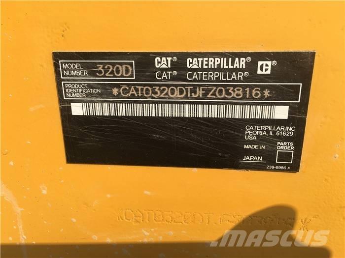 CAT 320 D L Εκσκαφείς με ερπύστριες