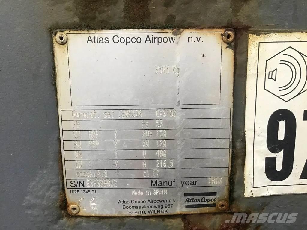 Atlas Copco QAS 150 Άλλες γεννήτριες