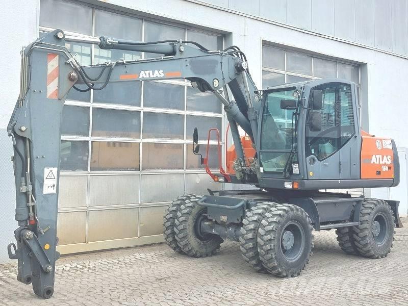 Atlas 150 W Εκσκαφείς με τροχούς - λάστιχα